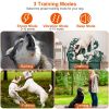 IPX7 Waterproof Dog Training Collar with Remote Rechargeable Electronic Shock Collar for Dogs Beep Vibration Shock for small Medium Large Dogs