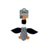 ToysDr. Pol Plush Squawking Plaid Duck, Black