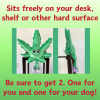 My Name is Mary Jane, Cute Stuffed Parody Marijuana Leaf Dog Toy, Funny Squeaky Weed Toy, Cool Plush Novelty 420 Gift for Puppies & Small