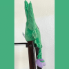 My Name is Mary Jane, Cute Stuffed Parody Marijuana Leaf Dog Toy, Funny Squeaky Weed Toy, Cool Plush Novelty 420 Gift for Puppies & Small
