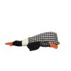 ToysDr. Pol Plush Squawking Plaid Duck, Black