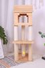 GalaxyCat Oasis - Premium Wooden Multi-Level Cat Climber with Space Capsule Cat Tower
