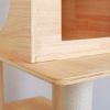 GalaxyCat Oasis - Premium Wooden Multi-Level Cat Climber with Space Capsule Cat Tower