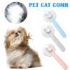 Cat Grooming Brush, Self Cleaning Slicker Brushes For Dogs Cats Pet Grooming Brush Tool Gently Removes Loose Undercoat