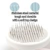 Cat Grooming Brush, Self Cleaning Slicker Brushes For Dogs Cats Pet Grooming Brush Tool Gently Removes Loose Undercoat